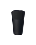 Mini Colorful Leather Car Trash Can (Black)