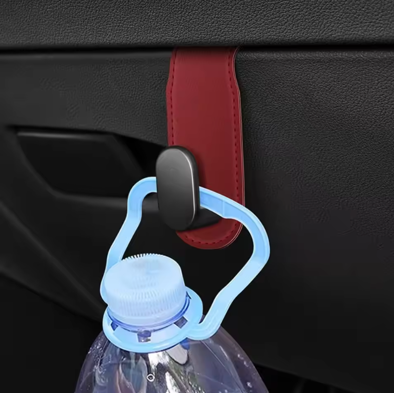 Universal Hidden Car Purse Hook (Orange)